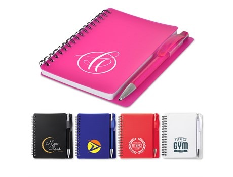 Altitude Plasma A6 Spiral Notebook & Pen