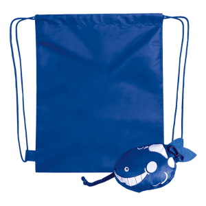 Kissa Foldable Drawstring Bag Kissa Foldable Drawstring Bag
