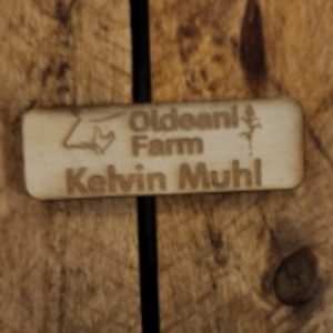 Name Badge Wood | 20x75mm