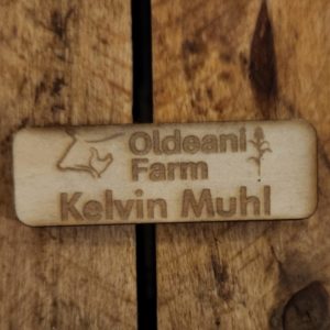 Name Badge Wood | 30x75cm