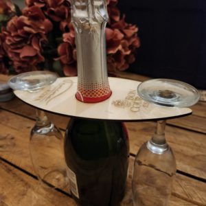 Wood or Colour Plexi Wine Caddy Wood or Colour Plexi Wine Caddy