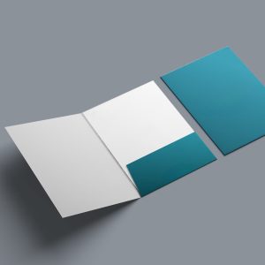 Presentation Folders – 250 gsm Gloss – Full Colour On Both Sides